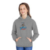 The Space Cadet - Neil and Logo Design - Youth Fleece Hoodie