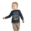 The Space Cadet - Lunar Rover & Logo Design - Toddler Long Sleeve Tee