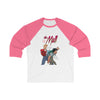 The Mall - Wedgy Design -  Unisex 3\4 Sleeve Baseball Tee
