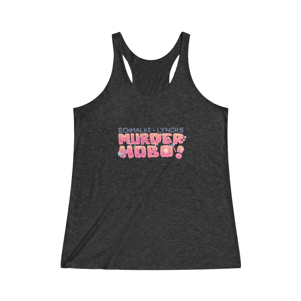Murder Hobo (Logo Design) - Women's Tri-Blend Racerback Tank