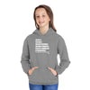 Action Tank -  Double Logo Design - Youth Fleece Hoodie