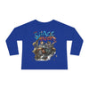 The Space Cadet - Lunar Rover & Logo Design - Toddler Long Sleeve Tee