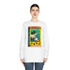 Oswald and the Star-Chaser - Portamento Gosh Design - Long Sleeve Crewneck Tee