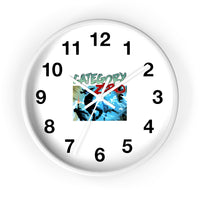 Category Zero (Shock Design) - Wall Clock
