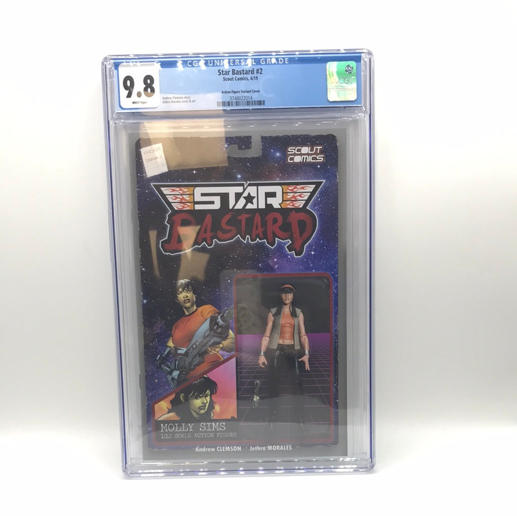 CGC Graded - Star Bastard #2 - Action Figure Variant Cover - 9.8 - Limited To 250