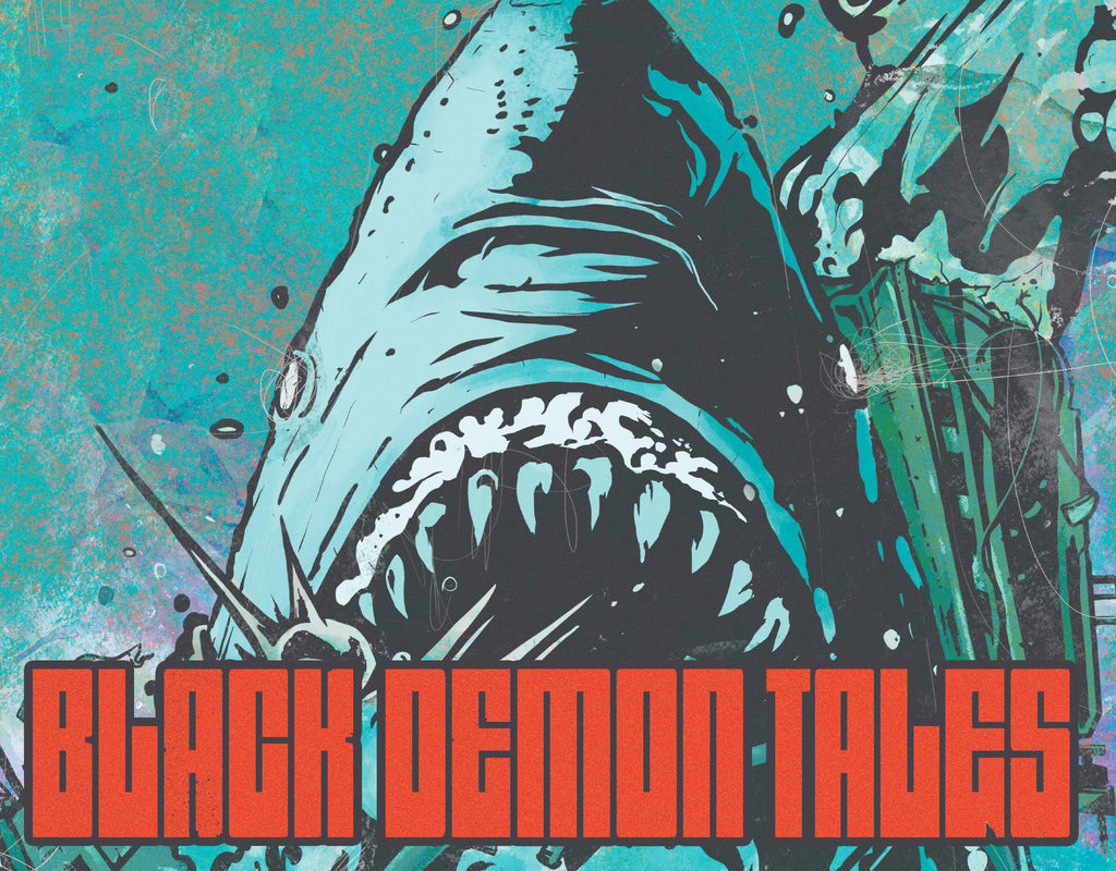 BLACK DEMON TALES, Based On The Mexican Shark Legend & Film That Stars Josh Lucas, Is Coming This April From SCOUT COMICS!