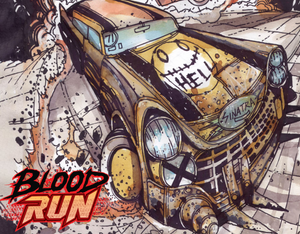 Imagine SPEED RACER In The World Of TWISTED METAL! BLOOD RUN Is Coming This December From SCOUT COMICS!
