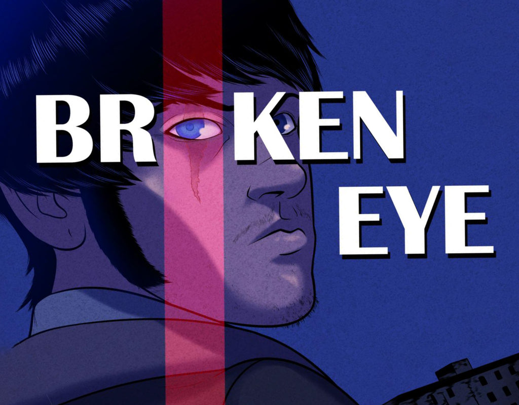 Scout Comics Presents BROKEN EYE, A 70's Thriller About Young Man Who Can See Into The Past