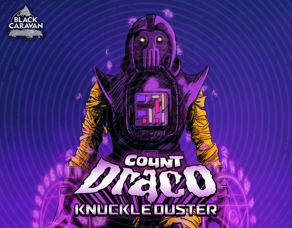 Metal Monday Is Here Once Again! COUNT DRACO KNUCKLEDUSTER #1 - METAL COVER Is Now Available!