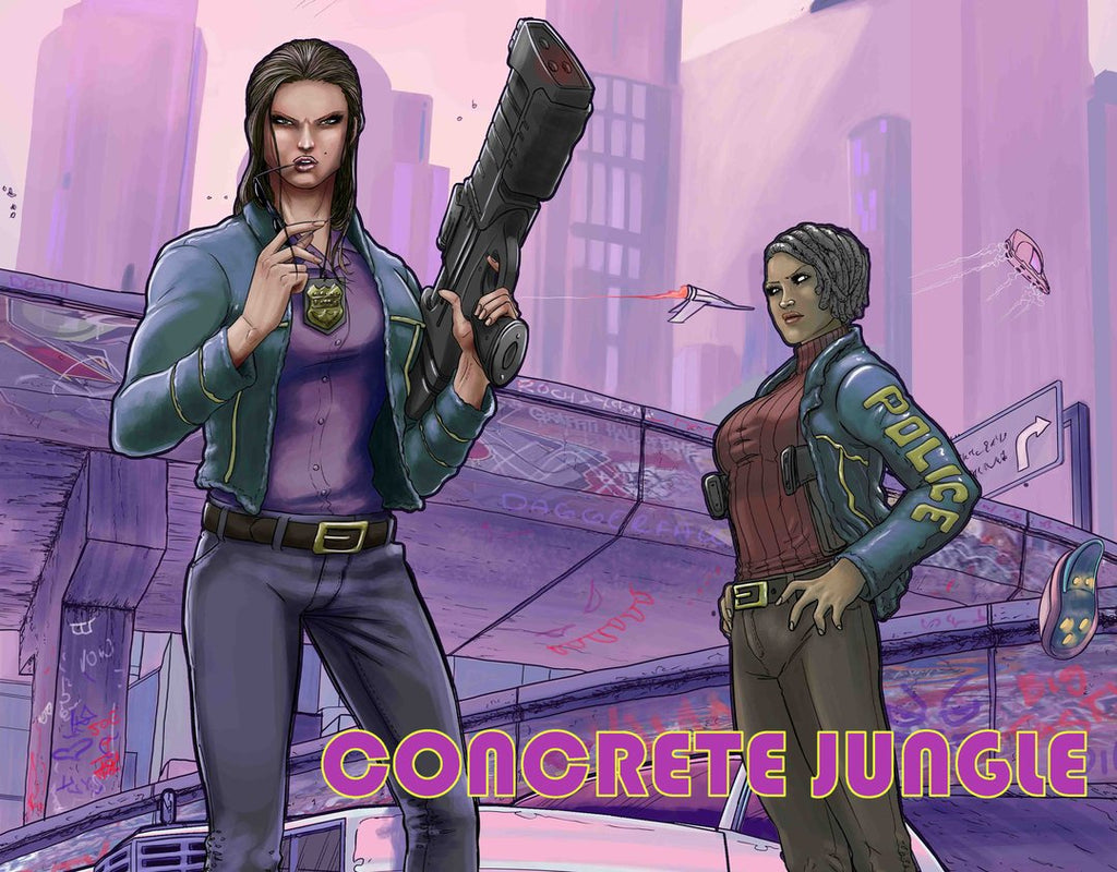 CONCRETE JUNGLE Is Coming This October By Scout Comics