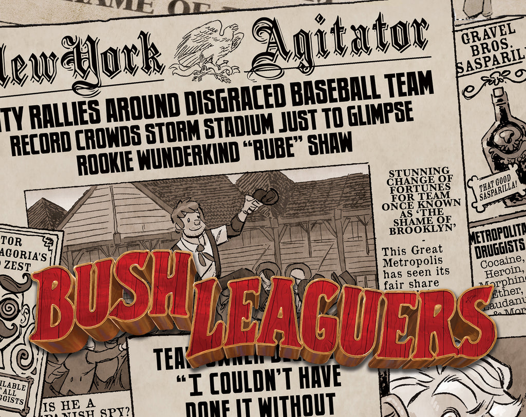 The Dog Days Of Summer Are Here! BUSH LEAGUERS Is Coming Soon From Scout Comics!