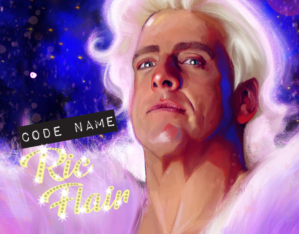 The Nature Boy Ric Flair's Comic Series CODENAME: RIC FLAIR Is Coming This April From Scout Comics!