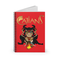 Catians Spiral Notebook - Ruled Line
