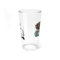 Catians King of Cats Pint Glass, 16oz