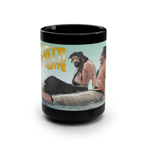 Ghosts on the Water Cormac and Cashel Lynch (art by Alex Cormack) Black Mug, 15oz