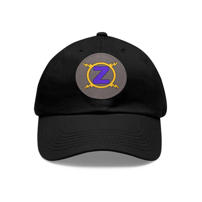 Wannabes Zapster Logo Dad Hat with Leather Patch (Round)