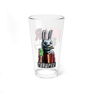 Fear City: Thumper Phillipo Languini as Thumper Pint Glass, 16oz