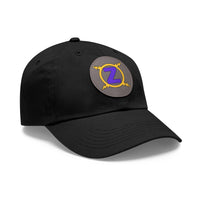 Wannabes Zapster Logo Dad Hat with Leather Patch (Round)