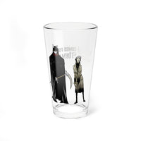 Death Comes for the Toymaker Death with Ereshkigal, goddess of the Underworld (Sumerian) Pint Glass, 16oz