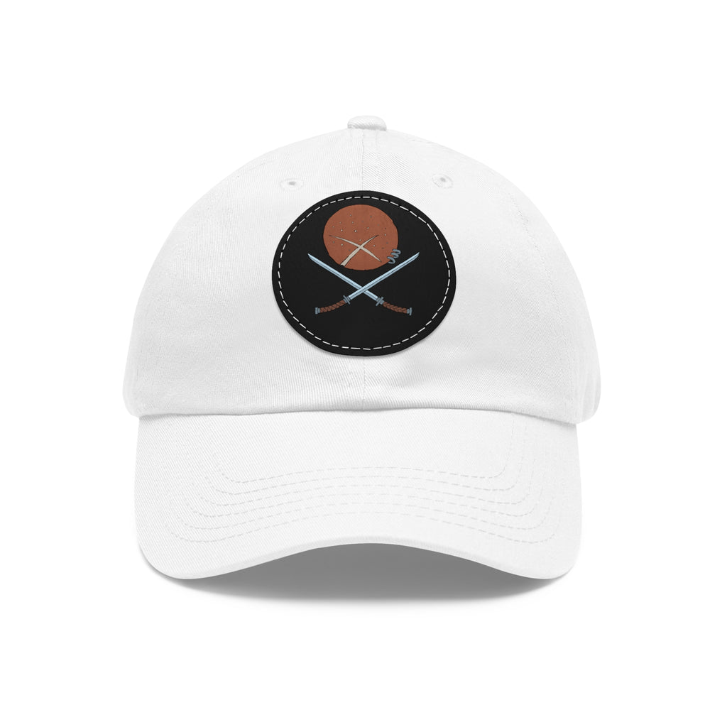 Fung Gi Dad Hat with Leather Patch (Round)