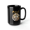 Catians The Great Cat (Bast) Black Mug, 15oz