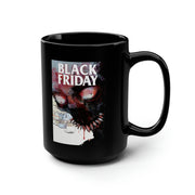 Black Friday Smiling Demon Black Mug, 15oz