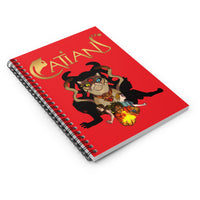 Catians Spiral Notebook - Ruled Line