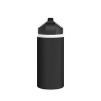 Trakovi - B&W Design - Stainless Steel Water Bottle, Standard Lid