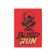 Blood Run Custom Poker Cards