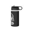 Trakovi - B&W Design - Stainless Steel Water Bottle, Standard Lid