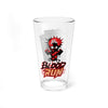 Blood Run Mortuary Montague Pint Glass, 16oz