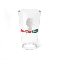 Road Trip to Hell Star (art by Zoe Stanley; logo by Jacob Bascle) Pint Glass, 16oz