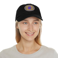 Wannabes Zapster Logo Dad Hat with Leather Patch (Round)