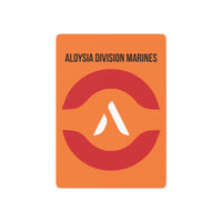 Junior Aloysia Division Marines Custom Poker Cards