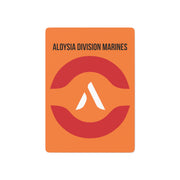 Junior Aloysia Division Marines Custom Poker Cards