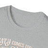 Death Comes for the Toymaker Unisex Softstyle T-Shirt