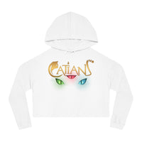 Catians Women’s Cropped Hooded Sweatshirt