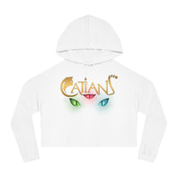 Catians Women’s Cropped Hooded Sweatshirt