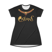 Catians T-Shirt Dress (AOP)