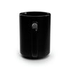 Cissy Open Door Black Mug, 15oz