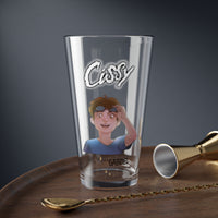 Cissy Gabriel Pint Glass, 16oz