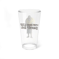 Death Comes for the Toymaker Gilgamesh Pint Glass, 16oz