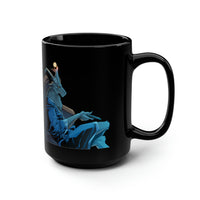 Road Trip to Hell Baphomet (Monika Maccagni art and Joaquin Pereyra colors) Black Mug, 15oz