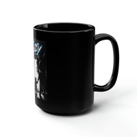 Cissy Open Door Black Mug, 15oz