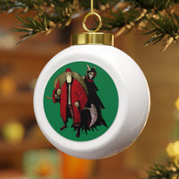 Death Comes for the Toymaker Ea's Day Ball Ornament