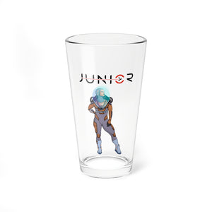 Junior Our Heroine Pint Glass, 16oz