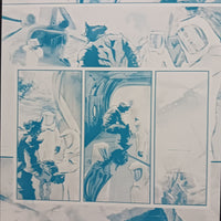 Behemoth #4 - Page 22  - PRESSWORKS - Comic Art - Printer Plate - Cyan