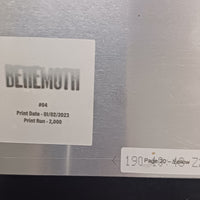 Behemoth #4 - Page 20  - PRESSWORKS - Comic Art - Printer Plate - Yellow