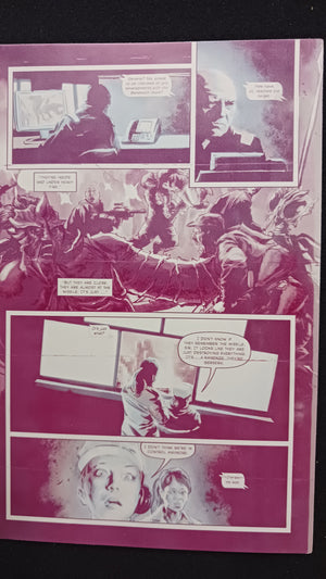 Behemoth #4 - Page 11  - PRESSWORKS - Comic Art - Printer Plate - Magenta
