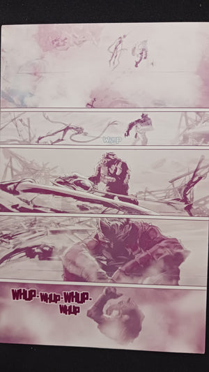 Behemoth #4 - Page 18 - PRESSWORKS - Comic Art - Printer Plate - Magenta
